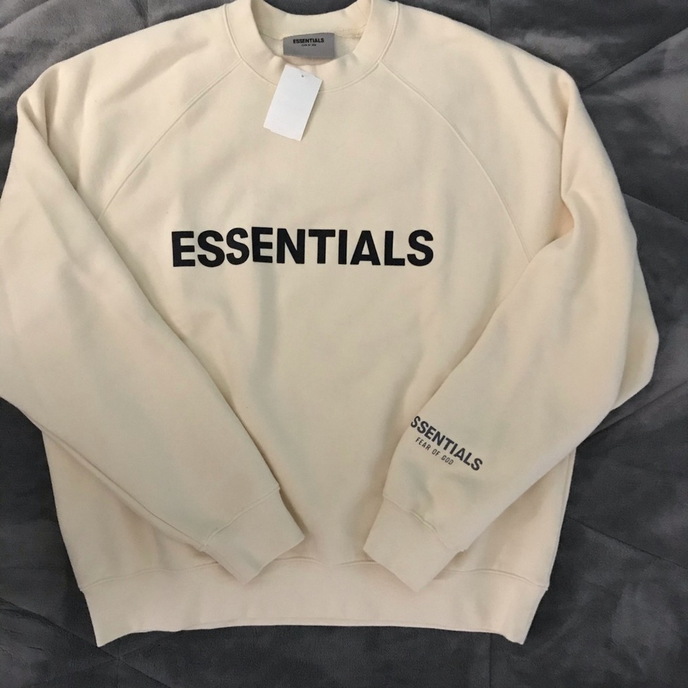 Essentials Fear of God Sweatshirt NEW size M